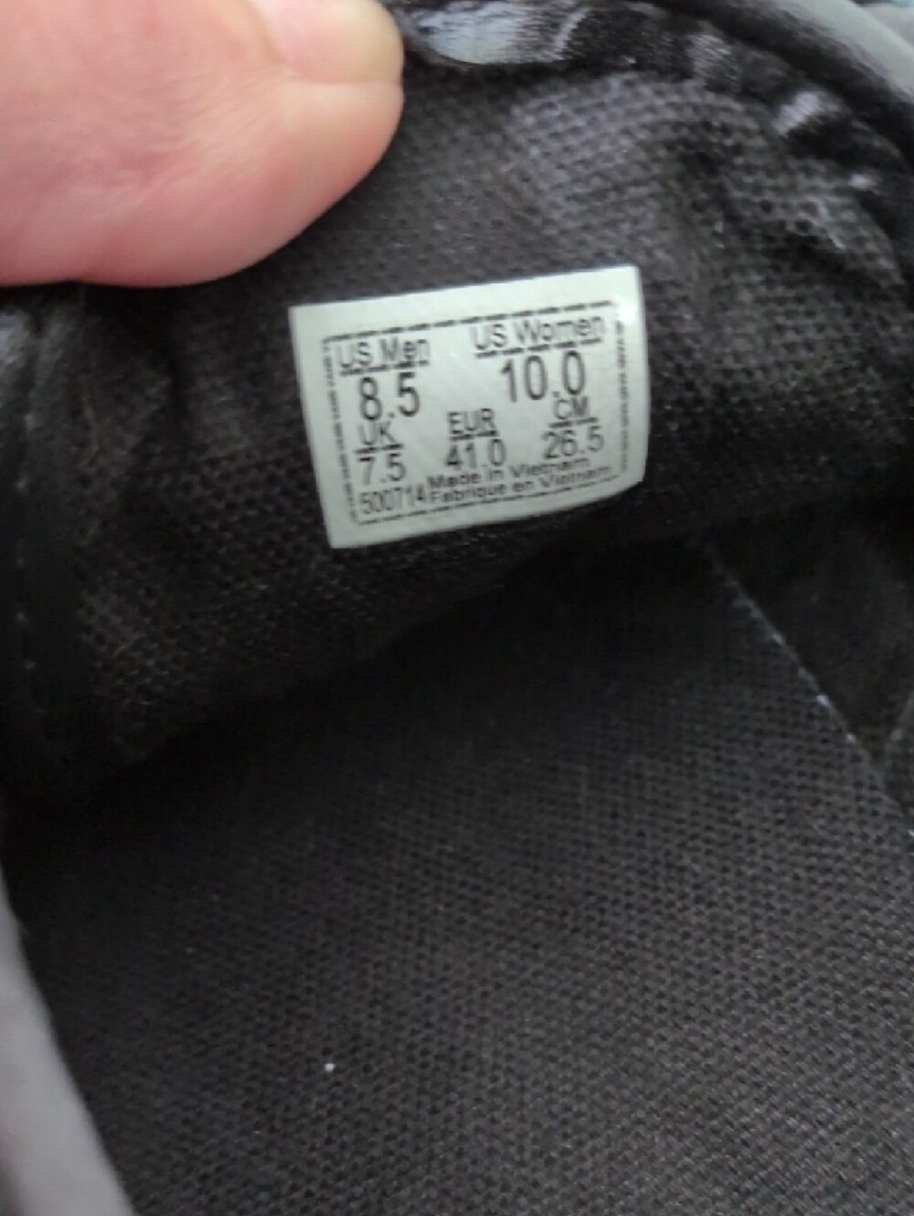 Vans Black Suede Low-Top Sneakers Area 66 Alien - Picture 8 of 8
